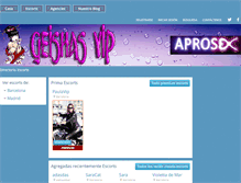 Tablet Screenshot of geishasvip.com